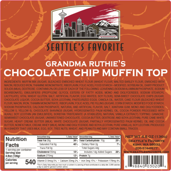 Chocolate Chip Muffin Top