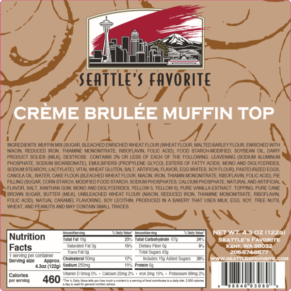 Crème Brûlée Muffin Top